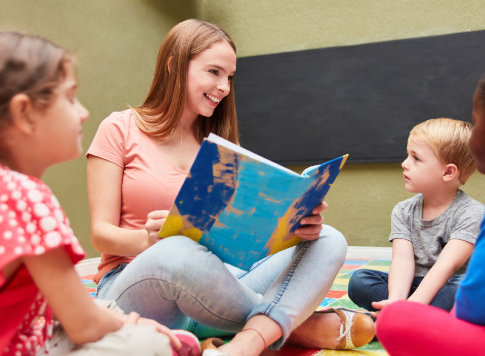 Bild Vertretungskraft mi Kindern